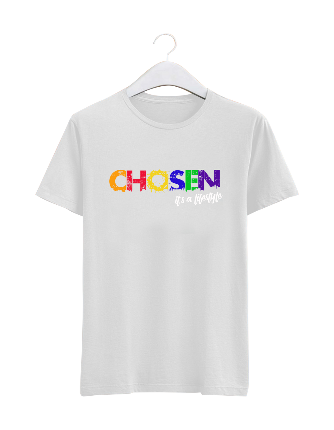 Chosen Multi-Color T-Shirt White