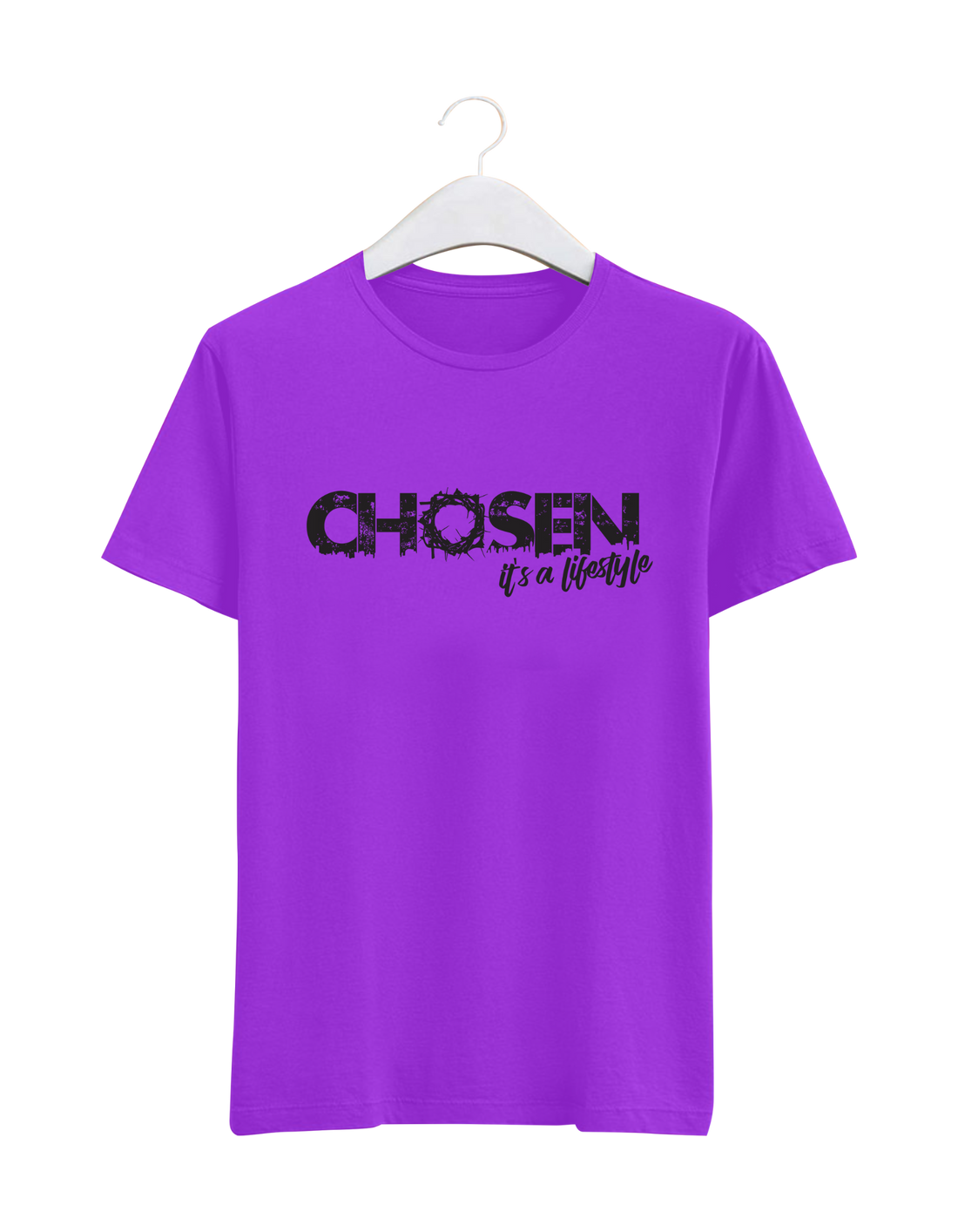 “Chosen” T-Shirt (Purple/Black)