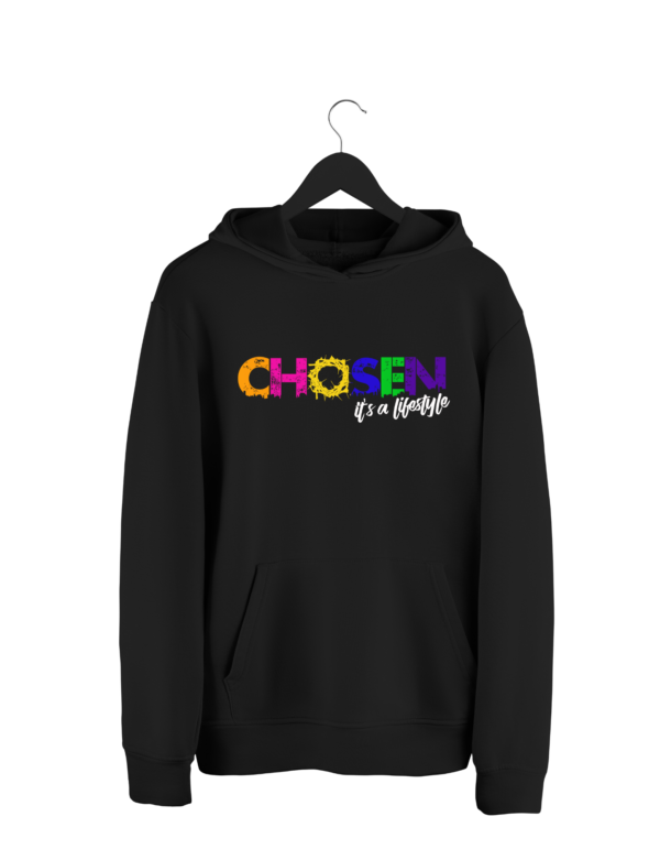 Chosen Multi-Color Hoodie Black